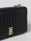 Lola Quilted Leather Medium Cross Bag Black - BURBERRY - BALAAN 5