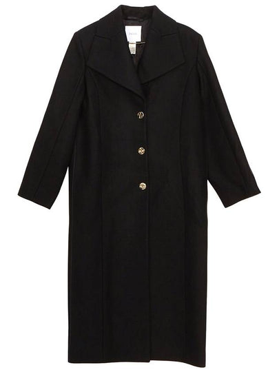 Virgin Wool Single Coat Black - PATOU - BALAAN 2