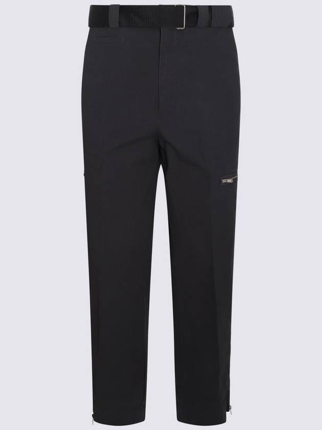 Undercover Black Cotton Pants - UNDERCOVER - BALAAN 1