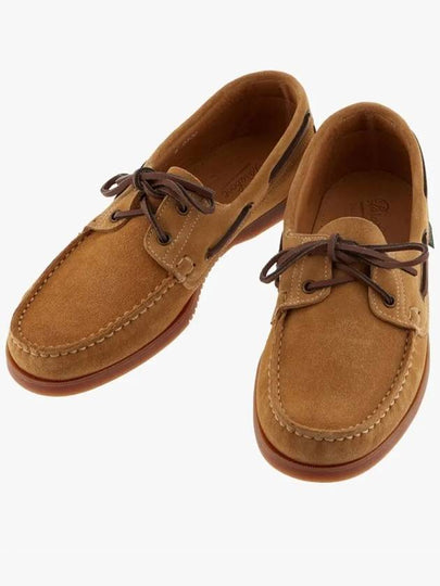 Bath Suede Boat Shoes Brown - PARABOOT - BALAAN 2