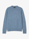 Lucas Alpaca Crew Knit Top Sky Blue - A.P.C. - BALAAN 1