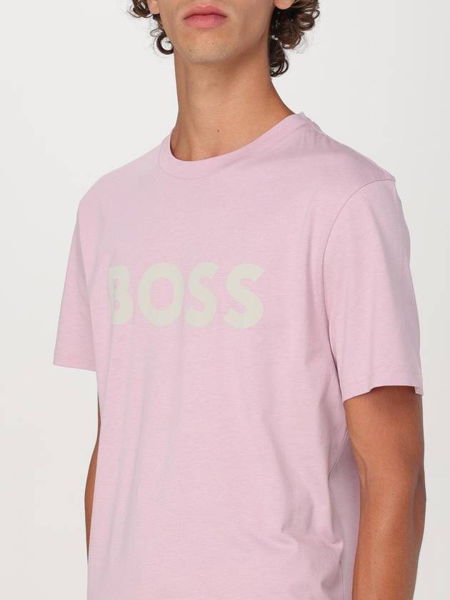 T-shirt in cotone con logo Boss - HUGO BOSS - BALAAN 3