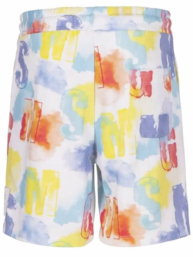 Kids Logo Print Short Pants Multi MS028985 200 - MSGM - BALAAN 3