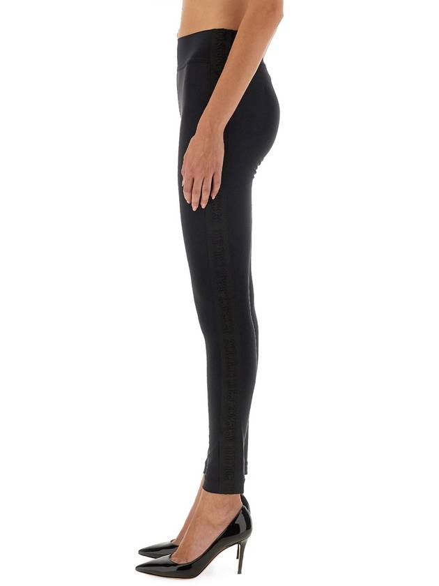 LEGGINGS WITH LOGO - VERSACE - BALAAN 3