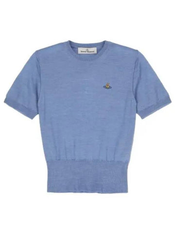 Bea short sleeve knit indigo - VIVIENNE WESTWOOD - BALAAN 1