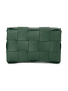 Intrecciato Cassette Cross Bag Green - BOTTEGA VENETA - BALAAN 5