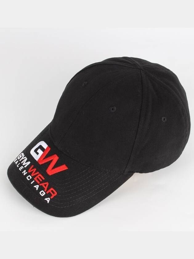 GYM embroidered logo ball cap L - BALENCIAGA - BALAAN 1