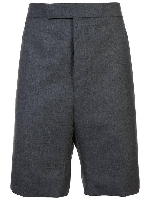 Twill Classic Backstrap Shorts Grey - THOM BROWNE - BALAAN 3