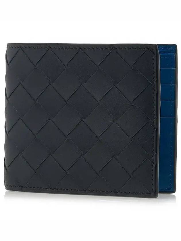 Intrecciato Bifold Half Wallet Ardoise - BOTTEGA VENETA - BALAAN 2