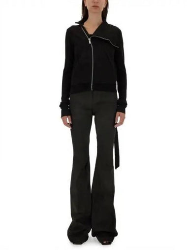 Rick Owens DRKSHDW MOUNTAIN COTTON HOODIE ZIP UP - RICK OWENS - BALAAN 1