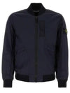 Skin Touch Nylon TC Primaloft Bomber Jacket Blue - STONE ISLAND - BALAAN 2