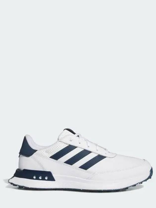 S2G Spikeless Leather 24 Men s Golf Cloud White Collegiate Navy Silver Metallic Shoes IF6606 715896 - ADIDAS - BALAAN 1