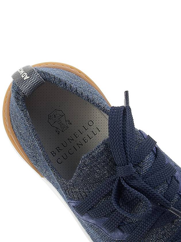 Men s Knit Runner Sneakers MZUKISO250 C0250 - BRUNELLO CUCINELLI - BALAAN 8