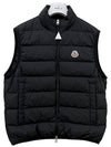 Men s Logo Patch CONTRIN Down Padding Vest Black 1A00076 54A81 999 - MONCLER - BALAAN 1