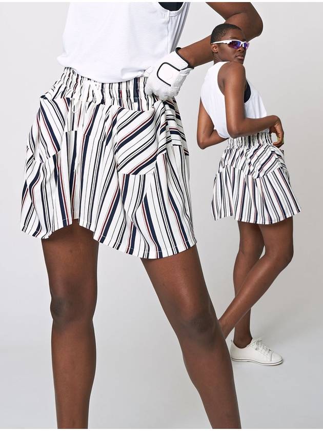 AW31PS05 Multi-Stripe G ShortsOffwhite - ATHPLATFORM - BALAAN 2