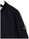 Kids Wappen Patch Bomber Jacket Navy - STONE ISLAND - BALAAN 5