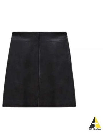 ZELIA 25406011 002 2540601100 leather skirt - MAX MARA - BALAAN 1