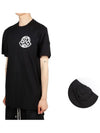 Logo Motif Short Sleeve T-Shirt Black - MONCLER - BALAAN 2