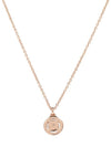 Halo Pave Stud Necklace C9326 ROSE GOLD - COACH - BALAAN 4