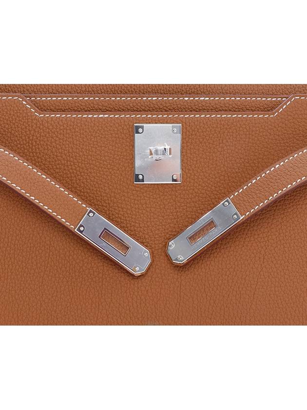 Kelly Depeche 25 Pouch Gold Silver B 71999 - HERMES - BALAAN 6