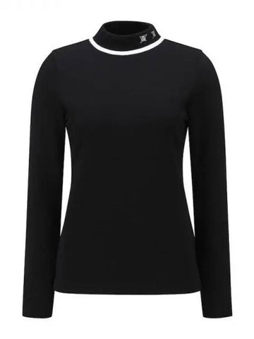 Anew Women s NAP High Neck Long T Shirt BK Domestic Product GQCY23102429364 - ANEWGOLF - BALAAN 1