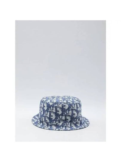 Dior All Over Logo Reversible Bucket Hat 393C906BC5811 - DIOR - BALAAN 2