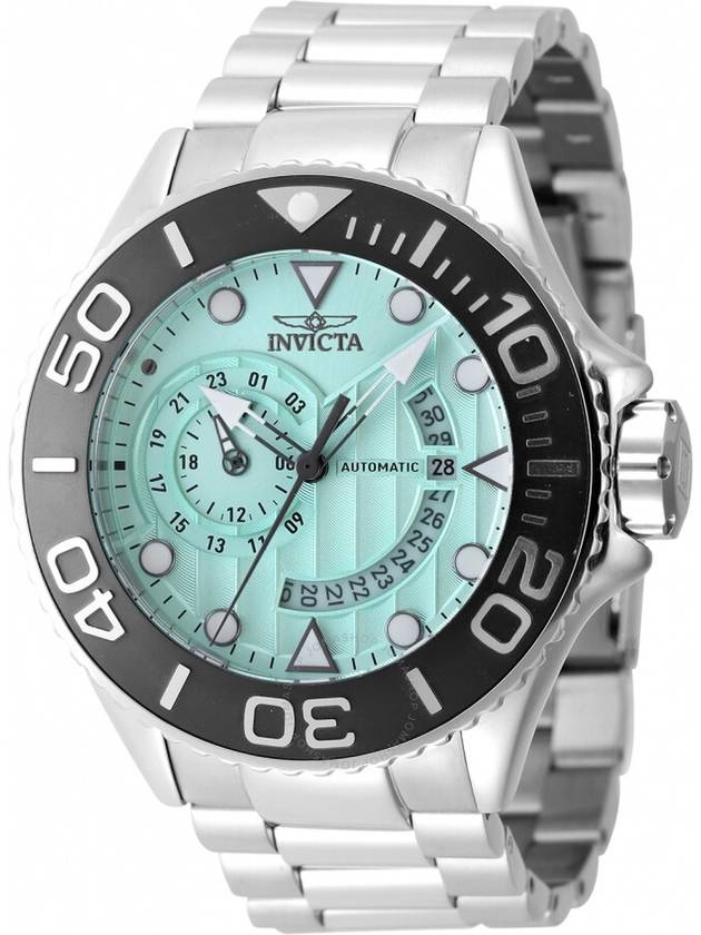 Invicta Grand Diver GMT Automatic Turquoise Dial Men's Watch 47541 - INVICTA - BALAAN 1