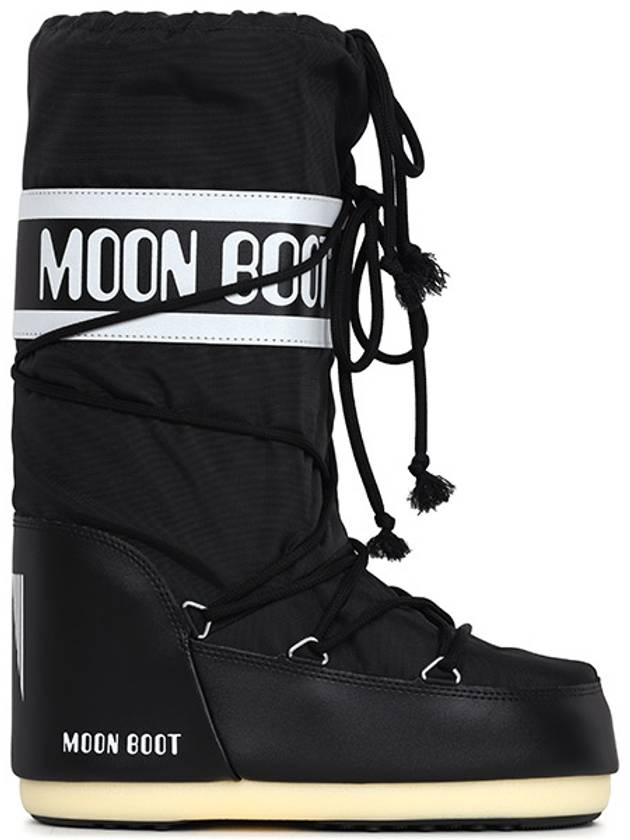 Logo Snow Winter Boots Black - MOON BOOT - BALAAN 2