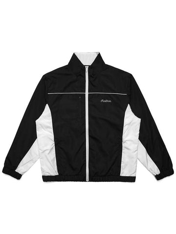 Health Seekers Golfers Peninsula Windbreaker Jacket BLACK - MALBON GOLF - BALAAN 1