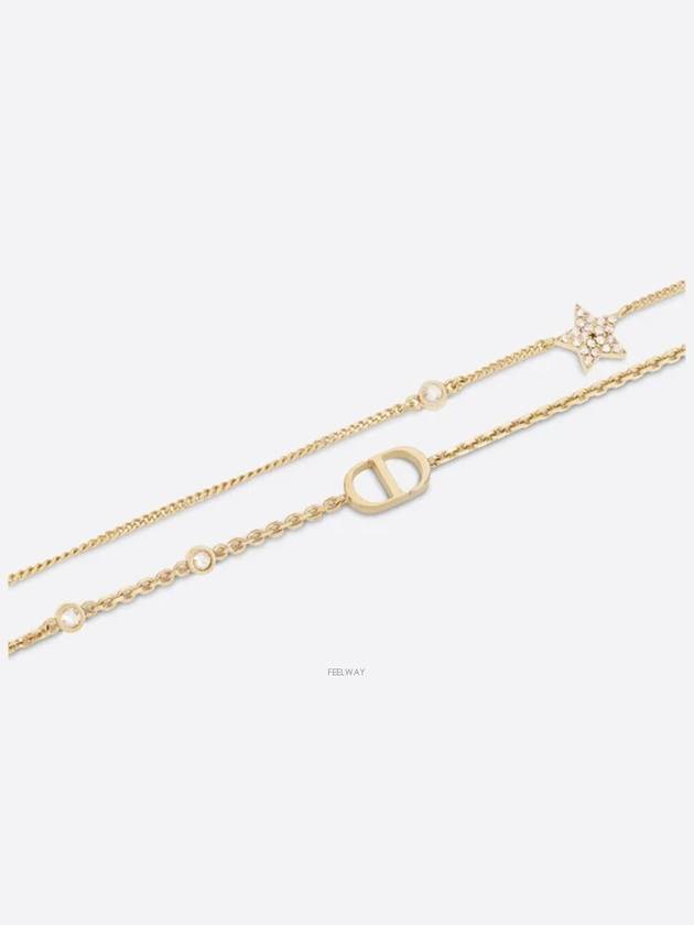 Petit CD Double Necklace Gold - DIOR - BALAAN 3