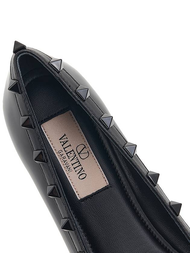 Women's Rockstud Flats Black - VALENTINO - BALAAN 8