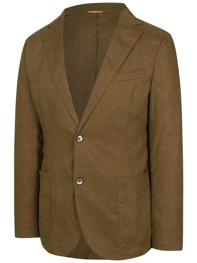 Men's Basic Linen Jacket MMJAM5T46 260 - AT.P.CO - BALAAN 2