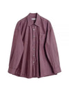 Borrowed Long Sleeve Shirt Purple - OUR LEGACY - BALAAN 2