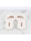 Shearling Fuchsia Logo Mule Slippers 37 240 - DIOR - BALAAN 7