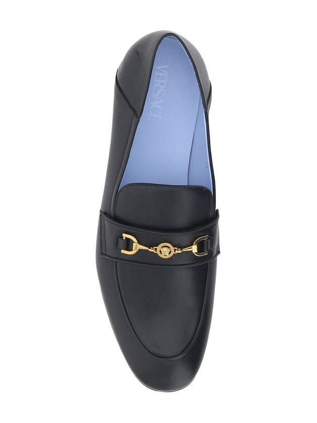 Medusa chain leather slippers 10160221A00138 - VERSACE - BALAAN 5