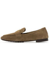 Women's Ballet Suede Loafers Brown - TORY BURCH - BALAAN.