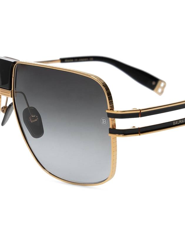 Balmain Sunglasses With Logo, Men's, Black - BALMAIN - BALAAN 4