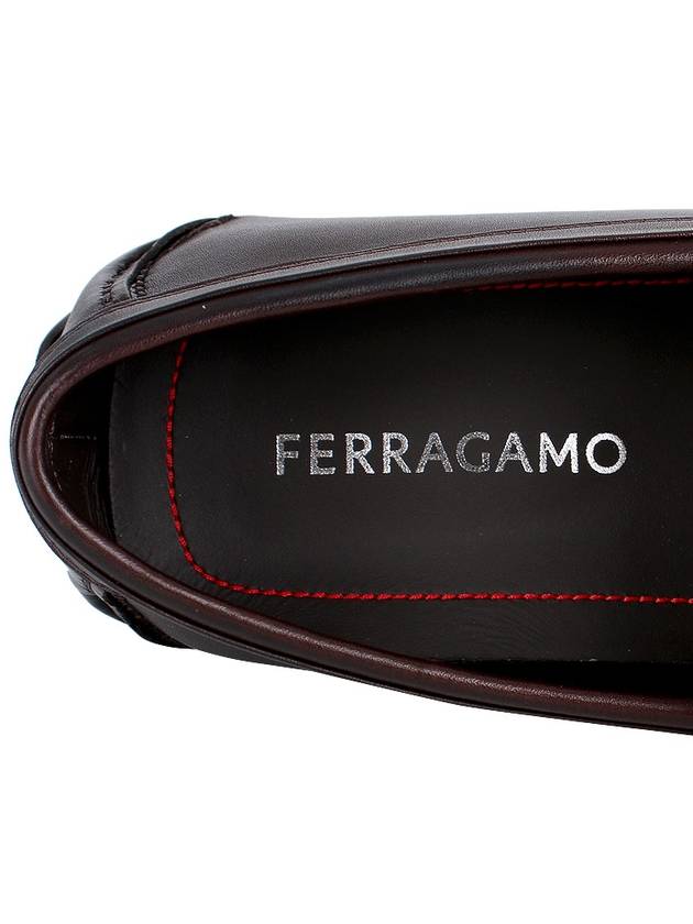 Gancini Ornament Driving Shoes Brown - SALVATORE FERRAGAMO - BALAAN 9