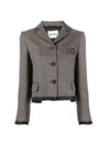 Women's Crop Jacket MH178313JL - MIU MIU - BALAAN 1