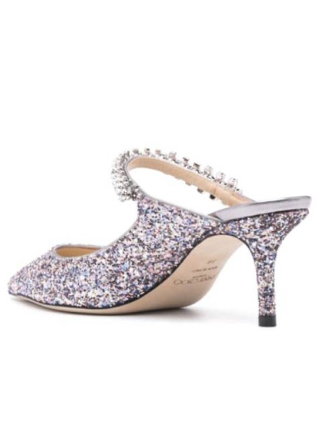 Bing 65 Crystal Strap Glitter Mule Silver - JIMMY CHOO - BALAAN 6