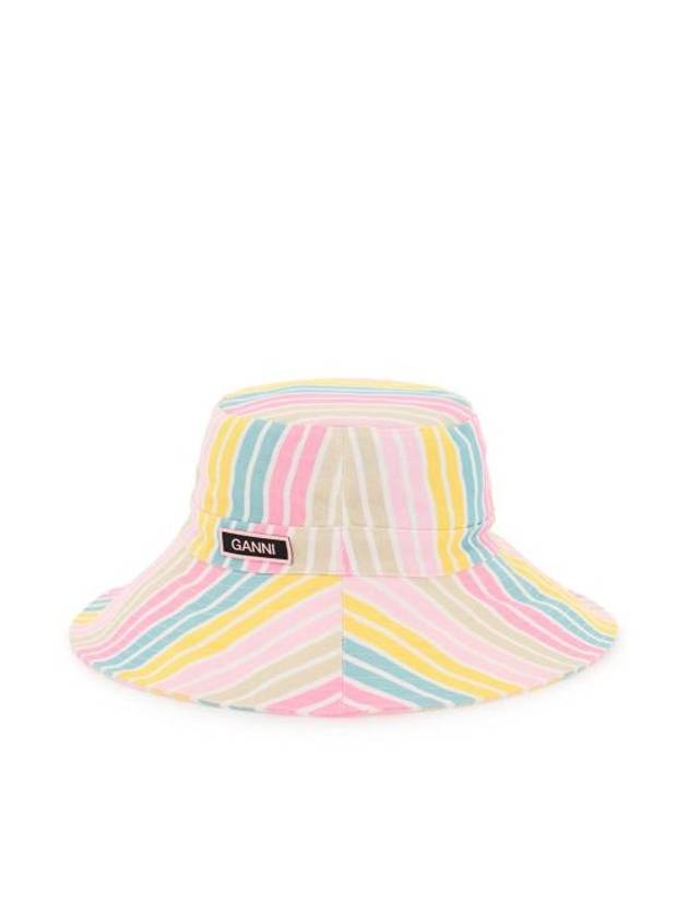 Striped Bucket Hat - GANNI - BALAAN 2