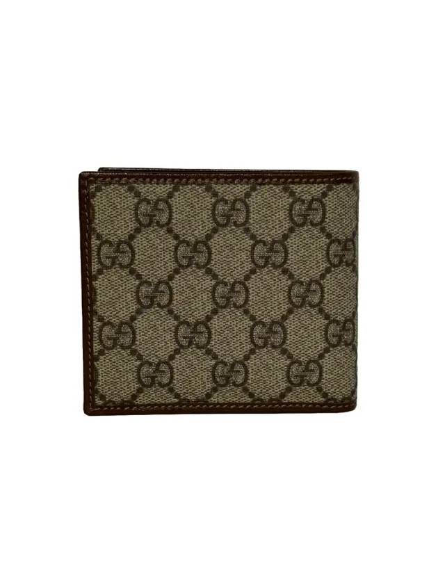 GG Logo Interlocking Half Wallet Brown - GUCCI - BALAAN 9