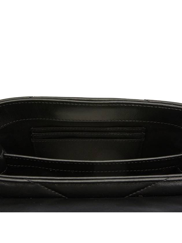 Loulou Toy Matelasse Shoulder Bag Black - SAINT LAURENT - BALAAN 11