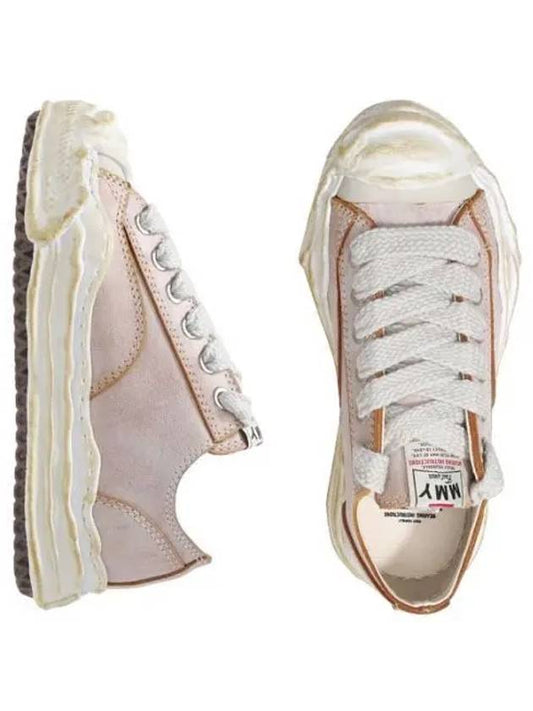 MAISON A11FW719 WHITE HANK leather low sneakers - MIHARA YASUHIRO - BALAAN 2