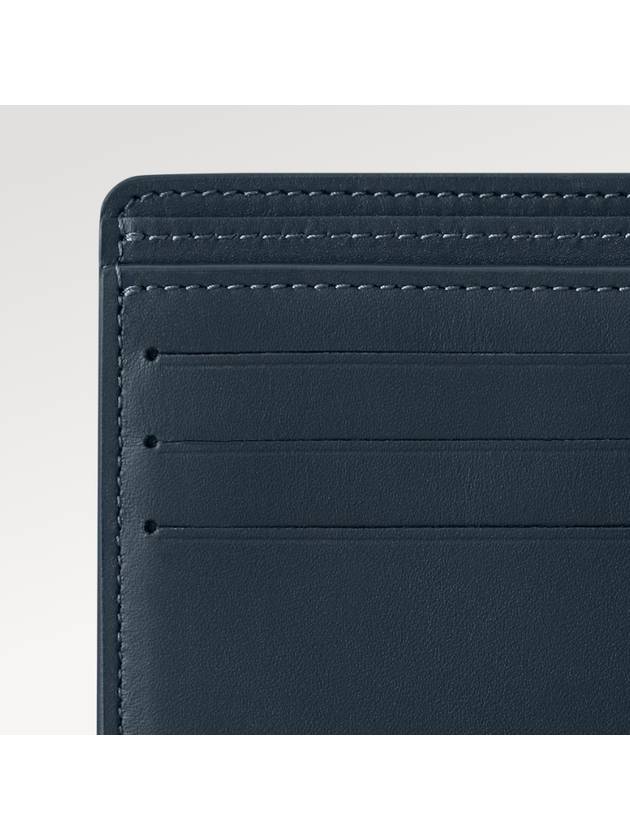 Multiple Half Wallet Navy Blue - LOUIS VUITTON - BALAAN 3