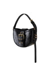 Women's Shoulder Bag HALF B BLACK - PLAYNOMORE - BALAAN 3