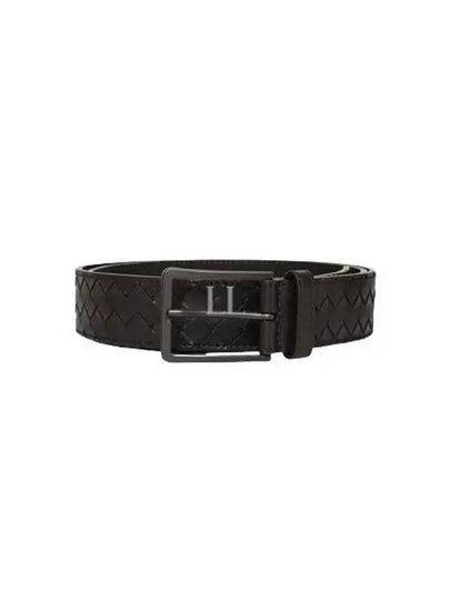 Intrecciato Leather Belt Brown - BOTTEGA VENETA - BALAAN 2