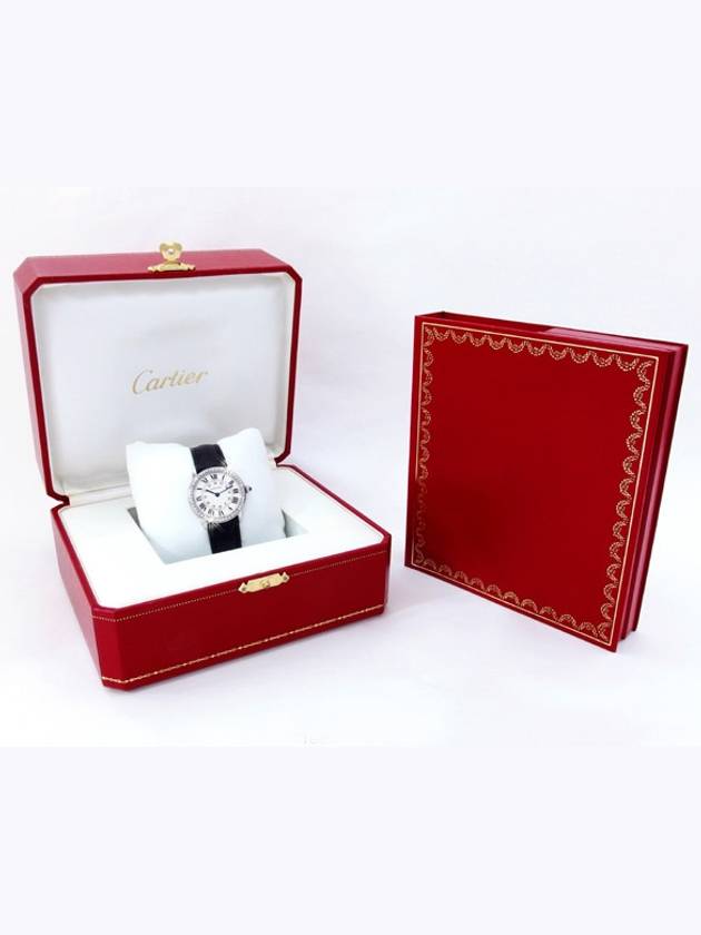 Ronde Solo Diamond Women s Quartz Watch - CARTIER - BALAAN 8