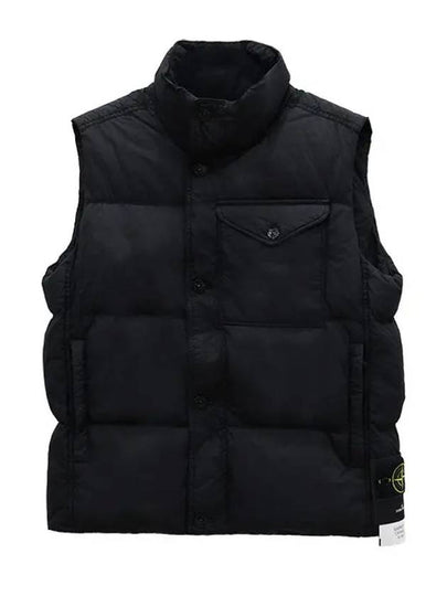 Crinkle Reps R-NY Down Vest Black - STONE ISLAND - BALAAN 2