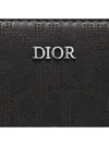 Zippered Oblique Galaxy Leather Long Wallet Black - DIOR - BALAAN 4